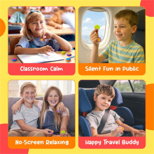 Sensory Toy: Silicone, Food Grade, Multi-Functional for Office/Home