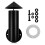 Pellet Grill Smoke Stack Chimney Replacement for Pit Boss Traeger Camp Chef, Replacement Stack Smoker Kits 2