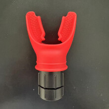 (Red)Tragbarer Lungenkapazitätstrainer mit verstellbarem Widerstand für Lauftraining Fitness