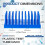 2 Pack  Plastic Test Tube Rack, 66 Columns, Drip Style Design, for Drying and Storing for Laboratory Scientific Lab 6