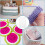 24 Pieces 7 Count Plastic Mesh Canvas Sheets, Plastic Canvas Sheets Mesh Sheet, Eye Meshes for Embroidery,Yarn Crafting 6