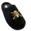 (3 UK, Black) One Piece Boys Logo Slippers 6