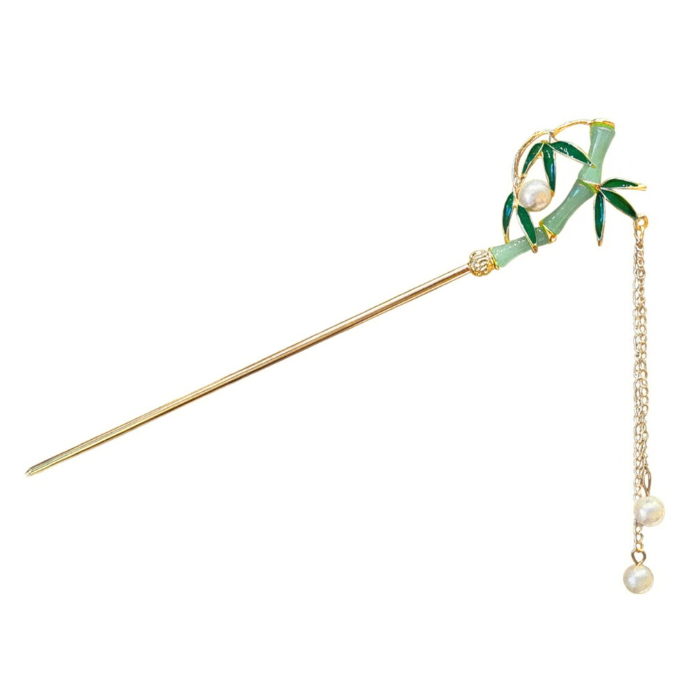 Zhouq-Outdoors Bamboo Knot Hairpin For Elegant Hairstyles