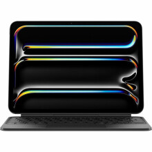 Apple Magic Keyboard/Cover Case for 27.9 cm (11") Apple iPad Pro 11 (2024) Tablet - Black- Aluminium Body