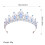 Bride Rhinestone Crown - Glittering Wedding Headband 1