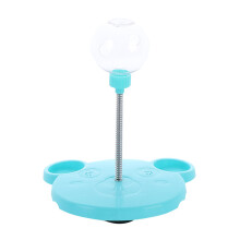(Blue) Interactive Cat Toy & Food Dispenser for Dogs & Cats