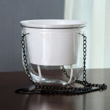 (165mm) Hanging Flower Pot with Drainage & Water Storage