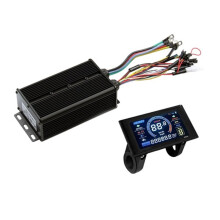 48V 60V 72V 60A Brushless Motor Three-Mode Controller+S966 Display Kit for Electric Mountain Bike Scooter Modification