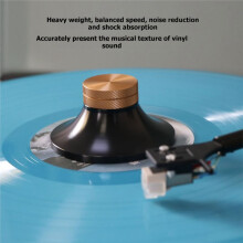 Plattenklemme HiFi Plattengewicht Stabilizer Plattenstabilisatoren Disc Stabilizer LP Vinyl Klemme Disc für LP-Plattenspieler