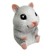 Jouet anti-stress en forme de hamster mignon, imitation d'animal, Ă rebond lent, pour adultes.