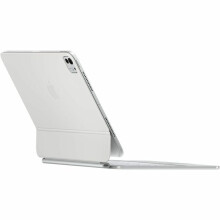 Apple Magic Keyboard/Cover Case for 27.9 cm (11") Apple iPad Pro 11 (2024) Tablet - White- Aluminium Body
