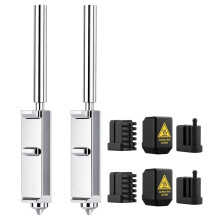 2PCS 0.4mm Quick-Swap Nozzle,High Speed Print  Nozzle Kit W/Silicone Cover Nozzle Wiper for  Kobra S1 Max