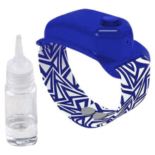 (Blue, 1pc) Portable Silicone Hand Sanitizer Wristband