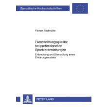 Dienstleistungsqualitaet bei professionellen Sportveranstaltungen Entw