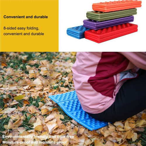 Red Moisture Resistant Pad Foldable Outdoor Camping Moisture Resistant Pad 1