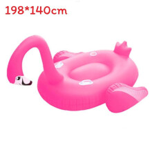 (Flamingo)Baby Water Ride Animal Toy Durable Plastic Family Water Materials Activities