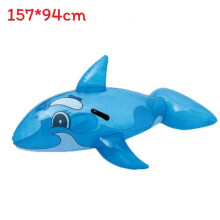 (Blue Whale)Baby Water Ride Animal Toy Durable Plastic Family Water Materials Activities