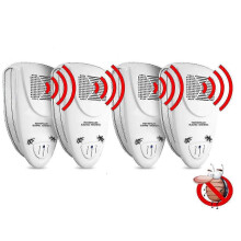 Ultraschall-Kakerlakenvertreiber – 4er-Pack – Kakerlakenbekämpfung in 48 Stunden