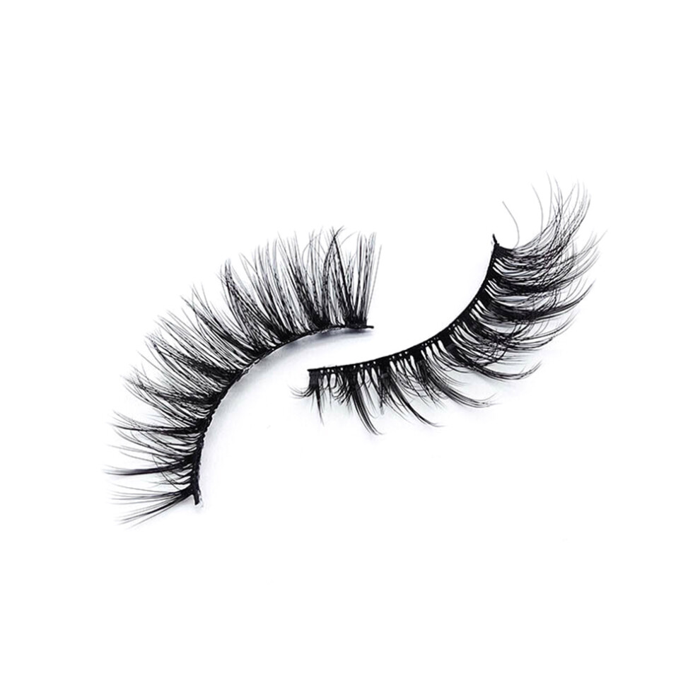 Dcph-Clothing 3D Fluffy False Eyelashes 10 Pairs Natural