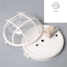 Retro Moisture Outdoor Wall Lamp Waterproof Porch Light Explosion-Proof Lampshade Ceiling Lamp