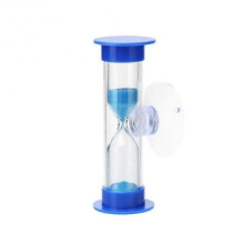 Zahnputz-Timer für Kinder, 2/3-Minuten-Sanduhr mit Saugnapf, bunte Sanduhr für Kinder zur Zeiteinteilung