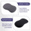 Mouse Pad with Wrist Rest, Slope Design Memory Foam Support, Non-Slip PU Base 3