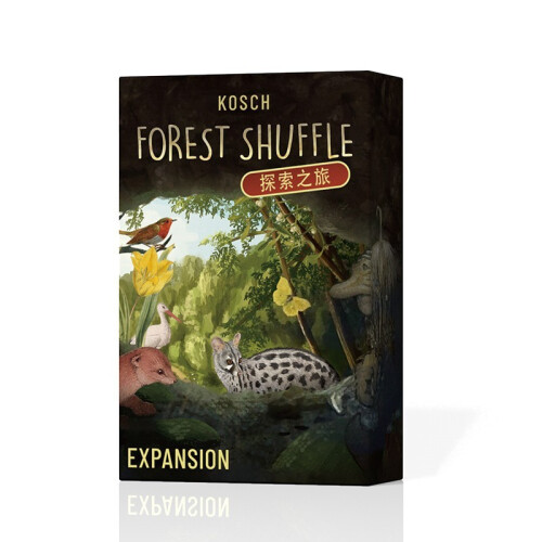 (Style A)Forest Shuffle Card Game With Creative Learning Features For Children And Teens