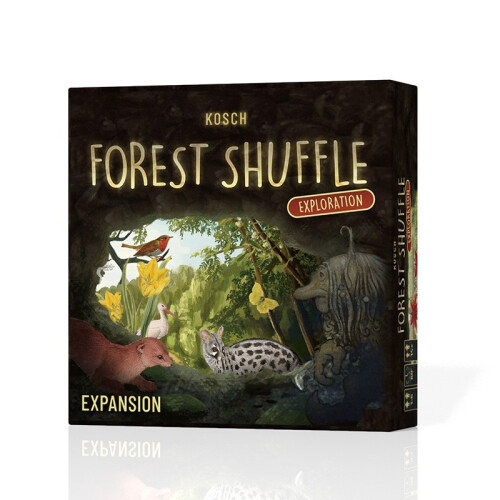 (Style C)Forest Shuffle Card Game With Creative Learning Features For Children Teens And