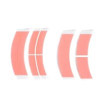 Red Wig Tape for Lace Wigs 36 Pieces Strong Double Sided Waterproof Adhesive Tape Strips Wig Tape for Toupee Lace Wig