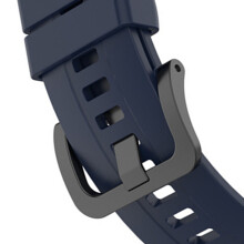 (Navy Blue) Honor GS Silicone Watch Bands - Adjustable Sport Straps