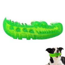 Cocodrilo de alimentación lenta para masticar y traer, juguete rompecabezas de alimentación lenta para perros