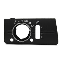 Embellecedor de la cubierta del interruptor de la luz del faro del tablero de instrumentos para Mercedes-Benz Clase E W211 32
