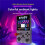 XF40V Retro Handheld Game Console 4.0inch IPS Screen WiFi GamePad Linux OS RGB Light Effect Supports 30+ Emulators 6