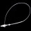 Plastic Snap Lock Pins Security Loop Tag Fasteners 3000PCS 2