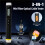 Fiber Optic Tester, 30KM Visual Fault Locator, Optical Power Meter with LCD Display and LED Light 4