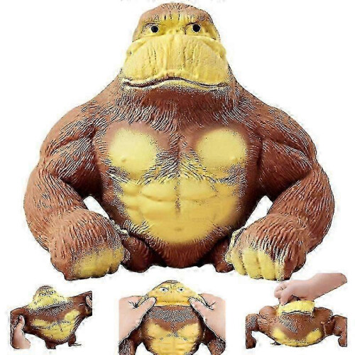 Squishy Monkey Legetøj, Stresslindrende Legetøj til Børn og Voksne Gaver til Børn
