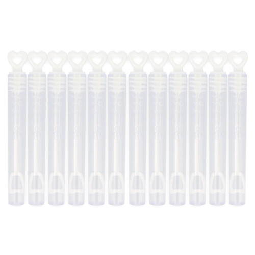 Wedding Heart Bubble Tubes Guest Favours 2