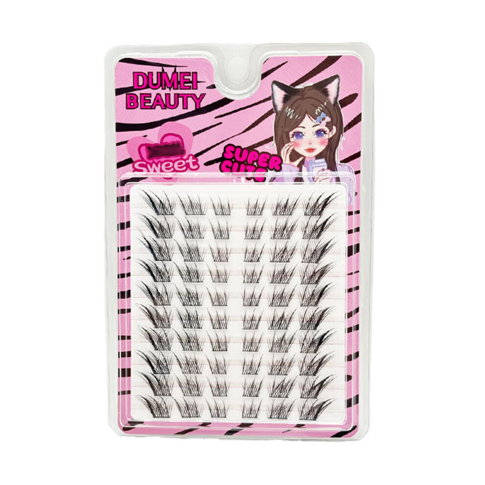 Dcph-Clothing (Su Daji) Black False Eyelashes - Lightweight & Comfortable For Daily Use
