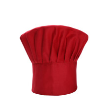 (red) Unisex Adjustable Chef Hat - Multicolor Kitchen Cap