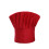 (red) Unisex Adjustable Chef Hat - Multicolor Kitchen Cap 1