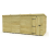 16 x 8 Pent Shed Tanalised (Single Door, No Windows) 2