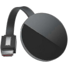Chromecast Ultra: dispositivo de transmisión de TV con HDR 1080p, Wi-Fi y Ethernet.