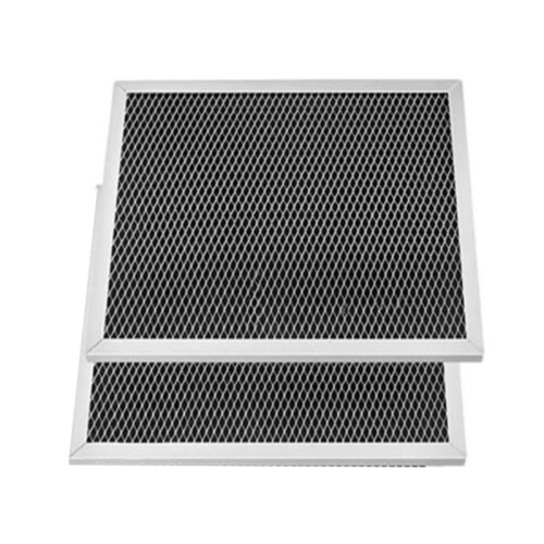 M6CB 2-Piece Range Hood Filter Set, Outdoor BBQ Range Hood Filter Extractor Filter 26.5x22cm 2PCS 2