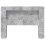 VidaXL vidaXL Headboard Cabinet with Storage Concrete Grey Engineered Wood 3