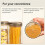 Tall Spaghetti Pasta Storage Container - 48oz Clear Pasta Holder Airtight Spaghetti Container Storage with Lid 6
