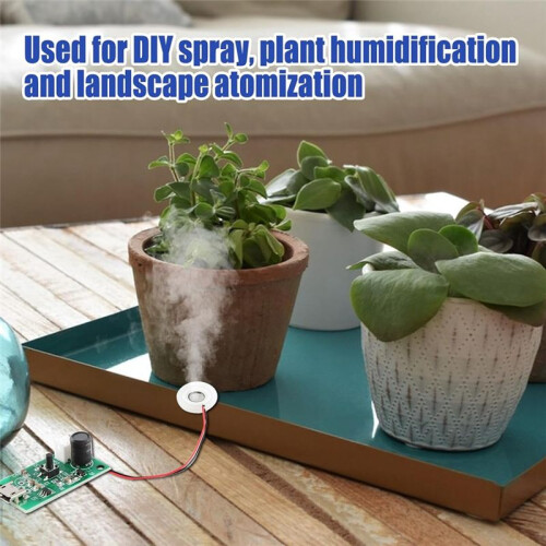 Atomization Disc  5V USB Humidifieration Atomization Disc Mirco Interface Mist Maker with Timing  for DIY Home 2