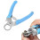 Escargot Tail Remover, Multi-functional No slippage Field Snail Scissors 1