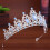 Bride Rhinestone Crown - Glittering Wedding Headband 8