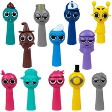 12 statuette Sprunki, adorabili bambole per amici e adulti, regalo di inaugurazione della casa.