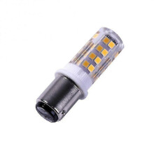 db Ba15d LED izzó, dupla érintkezős, SMD2835, 220 V, 51 LED, szuper fényes, Pfaff varrógéphez